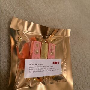 Pat McGrath Glitzy Pleasures Mini Lip Trio - Pink, Gold, Red
